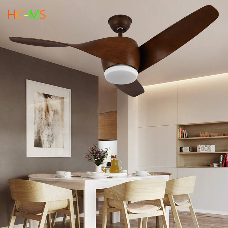 2024 New products 42 Inch White Color Abs Blade Ceiling Fan Home solid iron blade ceiling fan light