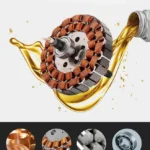 Large Chandelier Candle LED Decoration HC901 Noiseless DC Motor Livingroom Retractable Ceiling Fans with Lights