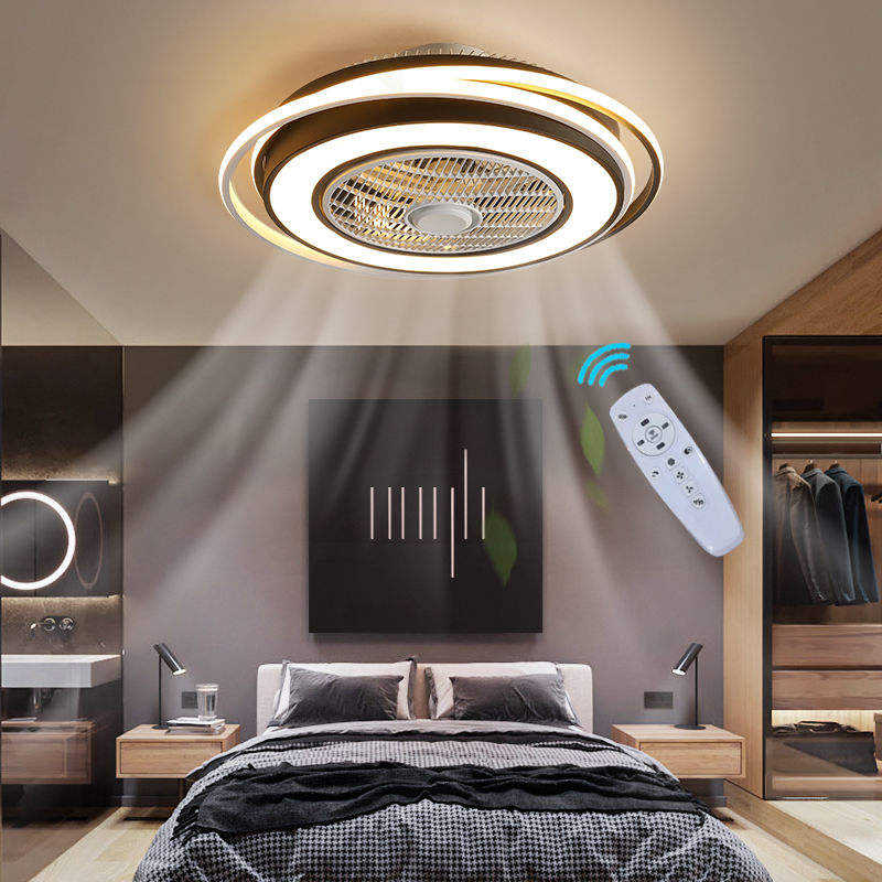 High quality modern furniture ceiling fan with light and APP remote control
