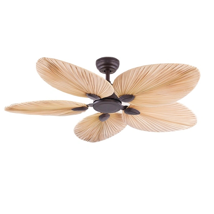 Indoor Outdoor Living Room 52inch Change Dimmable Ceiling Fan Light