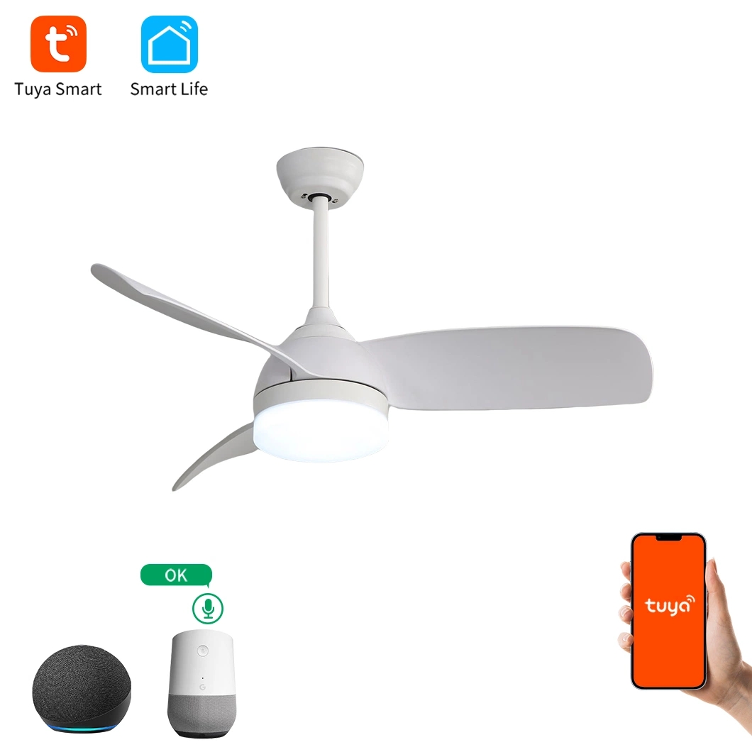Small Size LED Indoor America Style Copper DC Motor Ceiling Fan